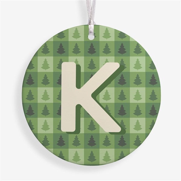 Holiday Monogram Personalized Ornament  - 55054