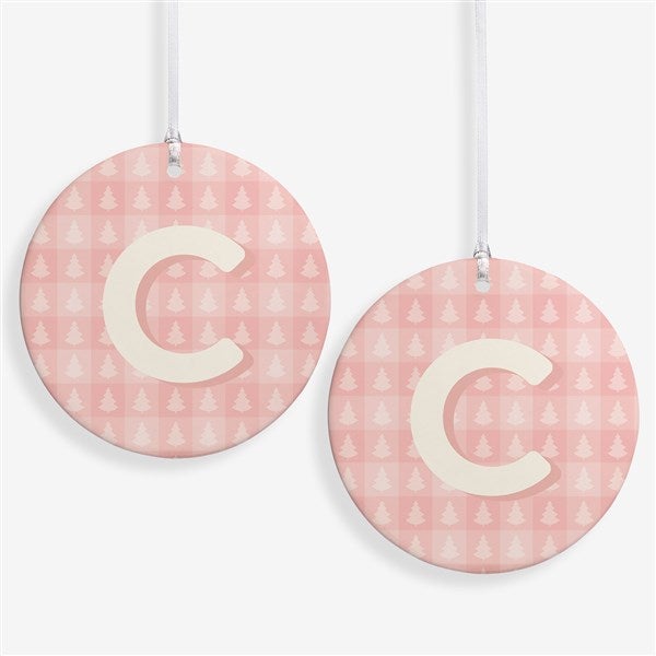Holiday Monogram Personalized Ornament  - 55054