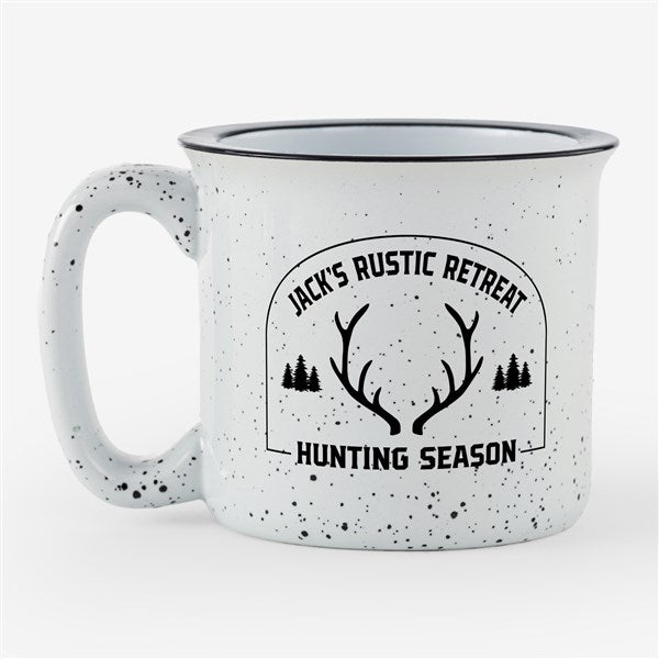 Woodland Shadows Personalized Speckled Ceramic Camp Mug - 55109