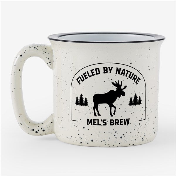 Woodland Shadows Personalized Speckled Ceramic Camp Mug - 55109