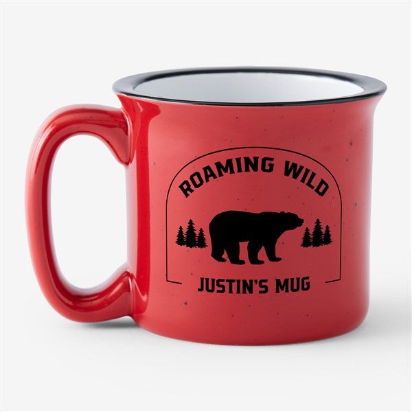 Woodland Shadows Personalized Speckled Ceramic Camp Mug - 55109