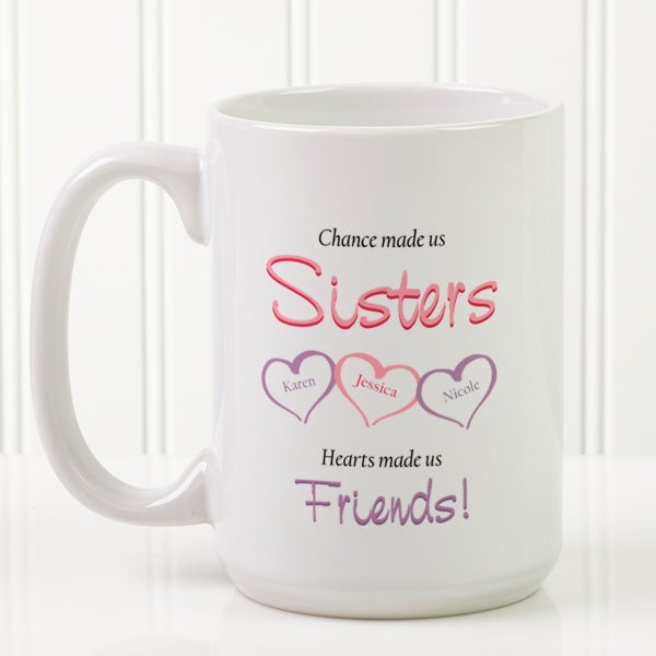 Personalized Gifts for Sisters - My Sister, My Friend Design  - 5513