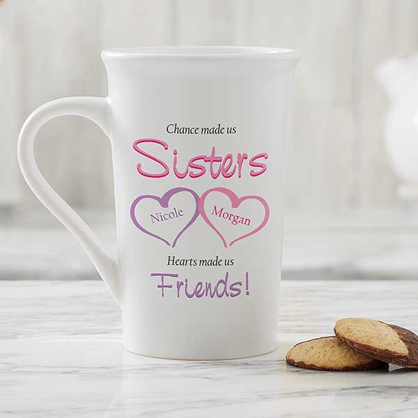 Personalized Mugs - Custom Coffee Mugs For Sisters, Friends
