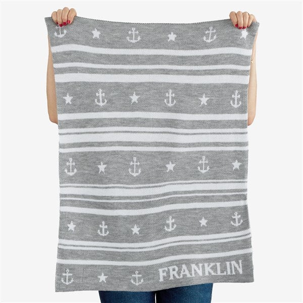 Little Skipper Knit Blanket - 55142D