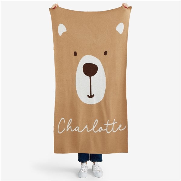 Bear Hugs Knit Blanket - 55145D