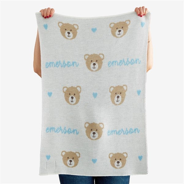 Teddy Love Knit Blanket - 55146D