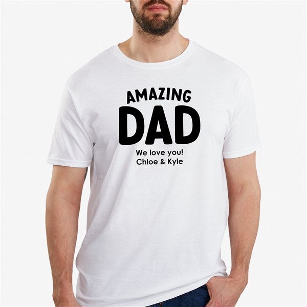 Amazing Dad Personalized Men's Shirts - 55232