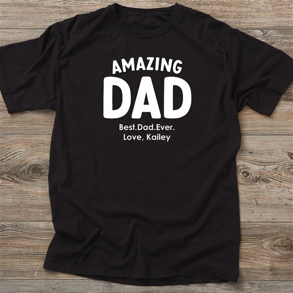 Amazing Dad Personalized Men's Shirts - 55232
