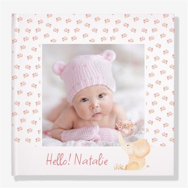 It's a Girl Personalized Baby Photo Book - 55245D