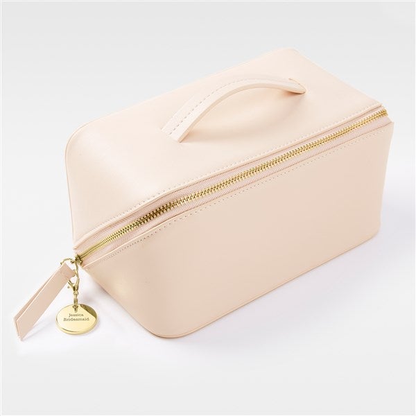 Engraved Large Leather Beauty Case - 55278
