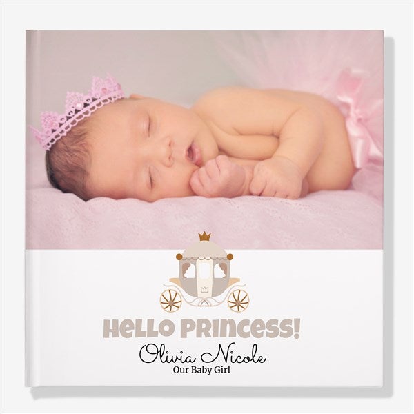 Princess Personalized Baby Photo Book - 55285D