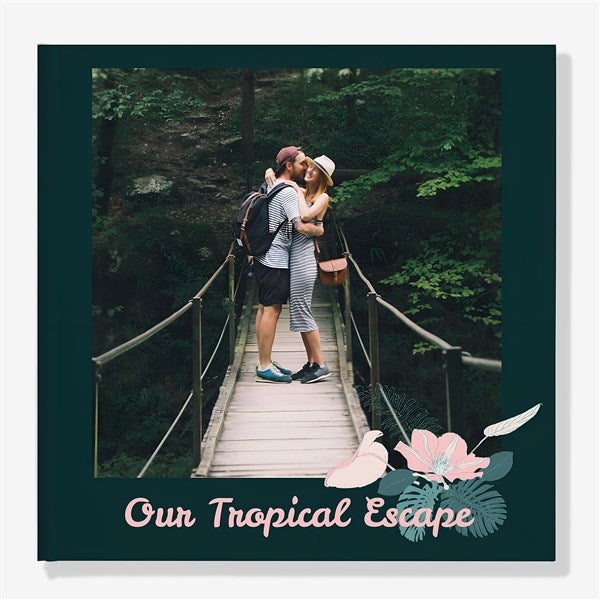 Tropical Escape Personalized Photo Book - 55304D
