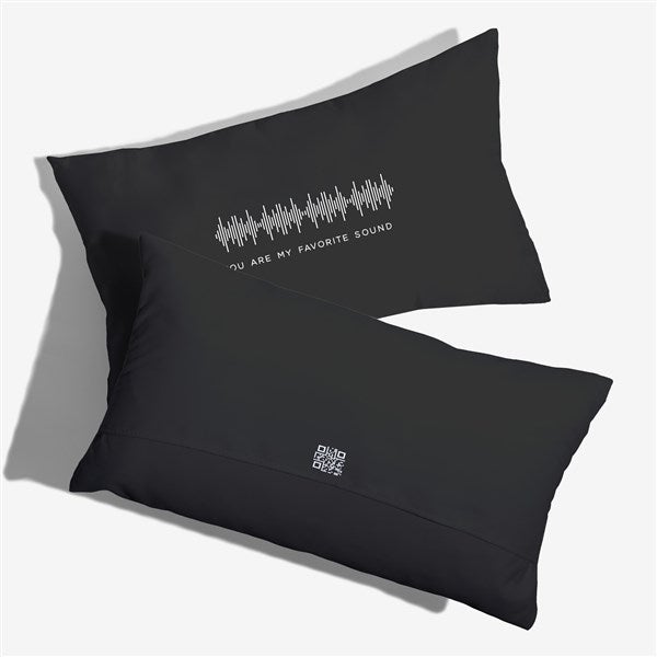 SOUNDWAVES Personalized Lumbar Throw Pillow - 55357