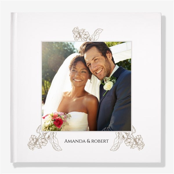 Timeless Bloom Personalized Photo Book - 55374D