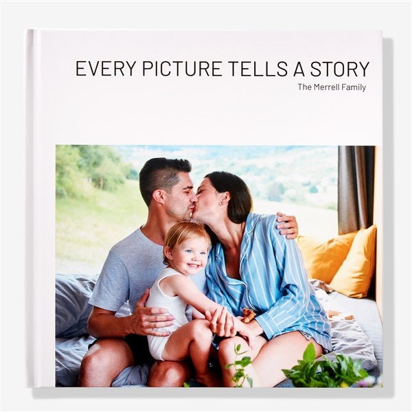 Every Picture Tells a Story Personalized Photo Book  - 55385D