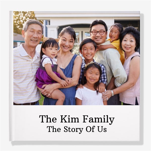 The Story of Us Personalized Photo Book - 55391D