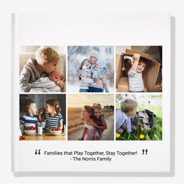 Quoted Moments Personalized Photo Book  - 55408D