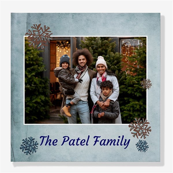 Vintage Christmas Personalized Photo Book  - 55417D