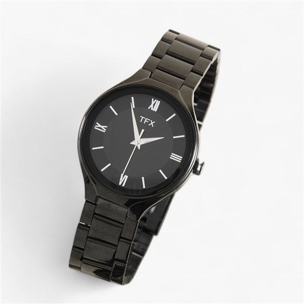 Personalized Logo Men's TFX By Bulova Engraved Black Watch - 55478