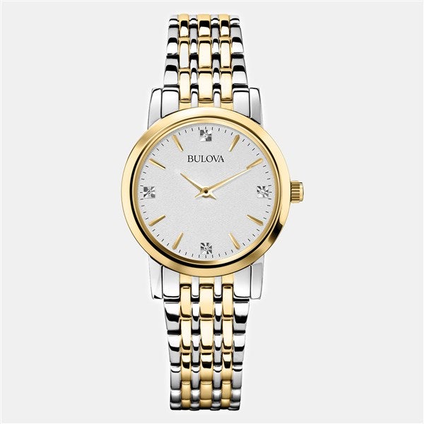 Personalized Logo Bulova Classic Two-Tone Watch - 55480
