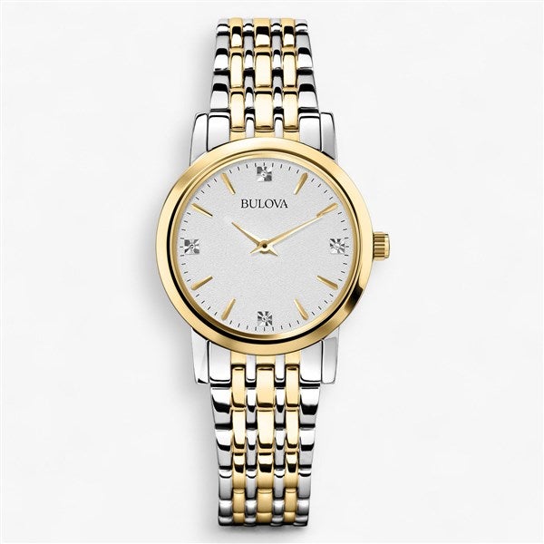 Personalized Logo Bulova Classic Two-Tone Watch - 55480