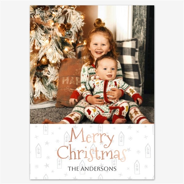 Together for Christmas Holiday Personalized Photo Card  - 55538D
