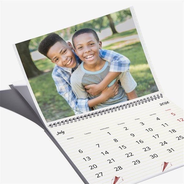 Paper Designs Photo Personalized Wall Calendar - 55637D