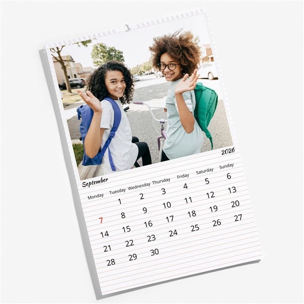 Paper Designs Photo Full Page Personalized Wall Calendar - 55703D
