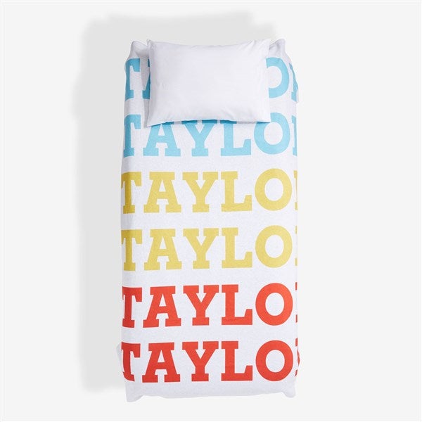 Repeating Name Personalized Blanket  - 55798