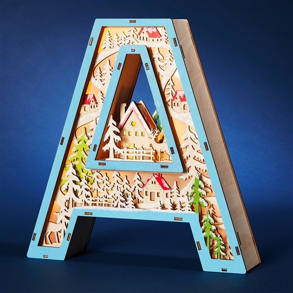 Northwood Noel Wood LED Monogram Letters  - 55971