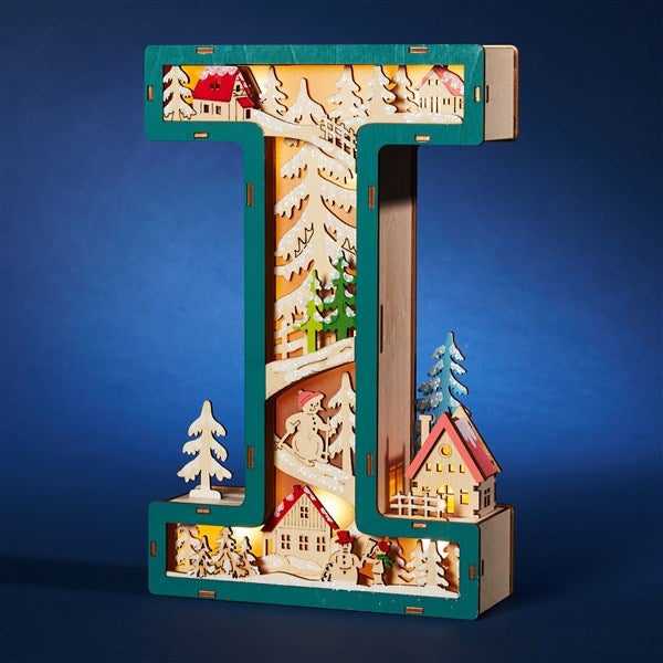 Northwood Noel Wood LED Monogram Letters  - 55971