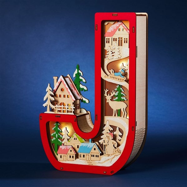 Northwood Noel Wood LED Monogram Letters  - 55971