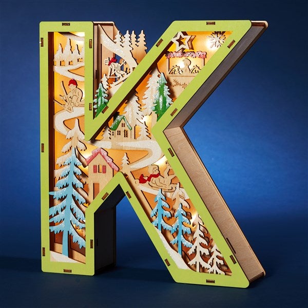 Northwood Noel Wood LED Monogram Letters  - 55971