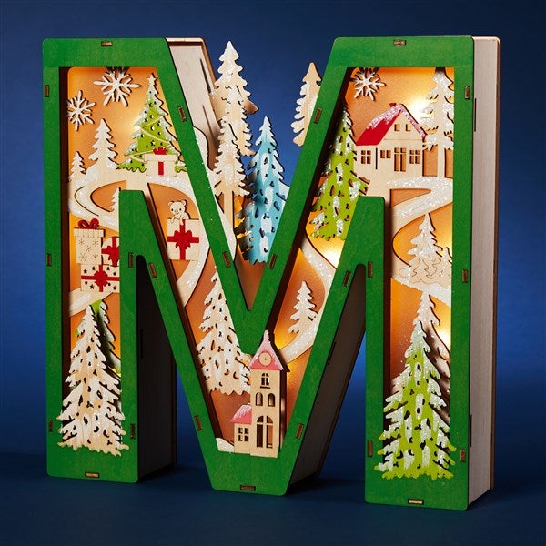 Northwood Noel Wood LED Monogram Letters  - 55971
