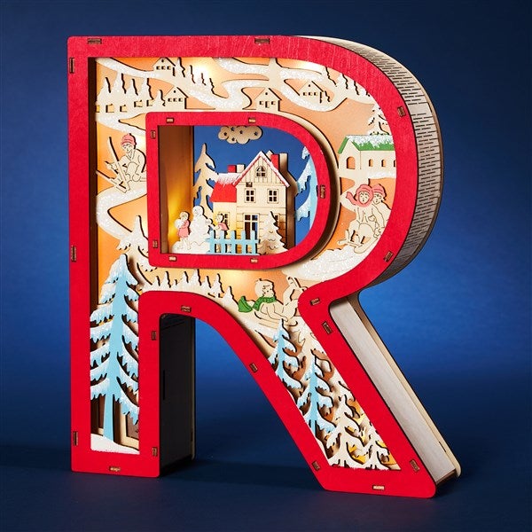 Northwood Noel Wood LED Monogram Letters  - 55971