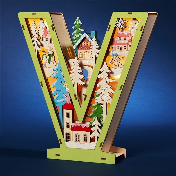 Northwood Noel Wood LED Monogram Letters  - 55971