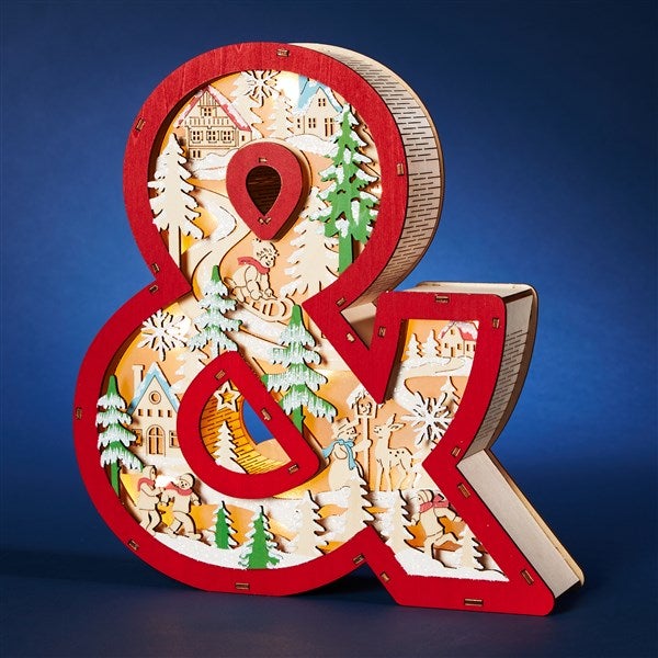 Northwood Noel Wood LED Monogram Letters  - 55971