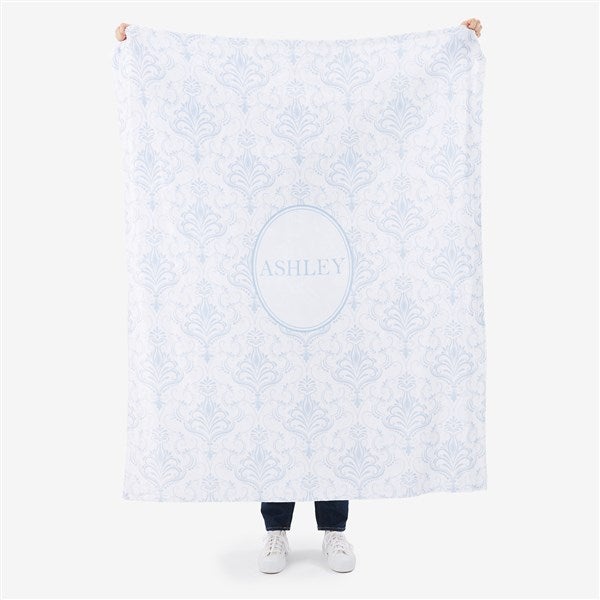 Blush & Bloom Personalized Blanket - 55997