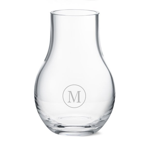 Etched Monogram Georg Jensen Small Cafu Vase - 56037
