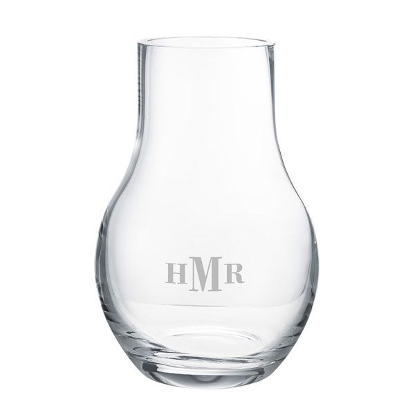 Etched Monogram Georg Jensen Medium Cafu Vase  - 56038