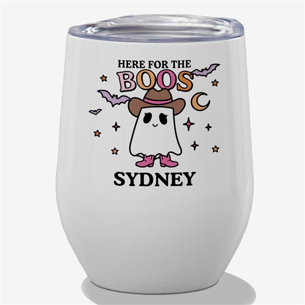Kittenish Personalized Pinkoween Insulated Stemless Tumbler - 56090