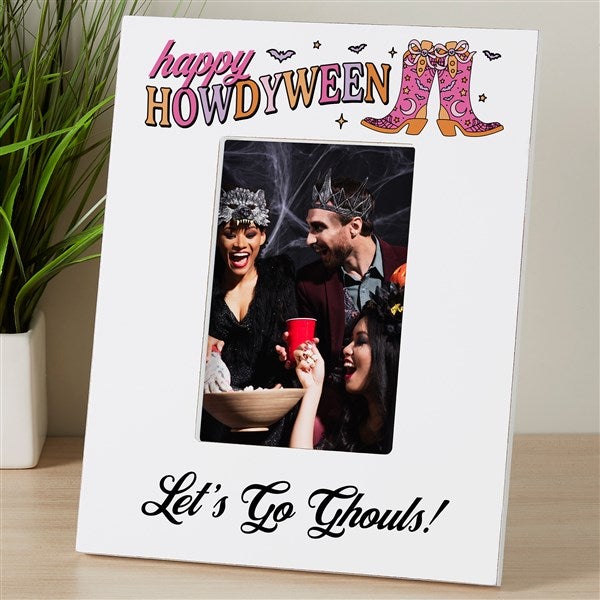 Kittenish Personalized Pinkoween Picture Frames - 56102
