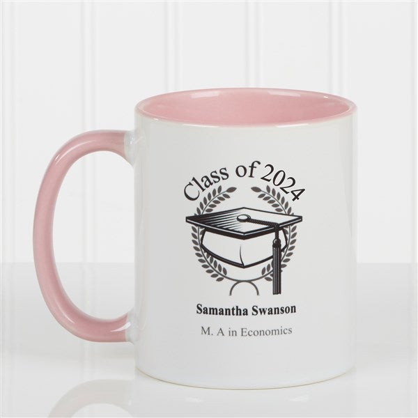 Personalized Coffee Mugs - Graduation Cap Design - 5612