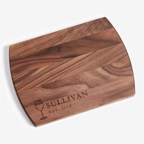 Reserve Pour Personalized Walnut Bar Board  - 56240
