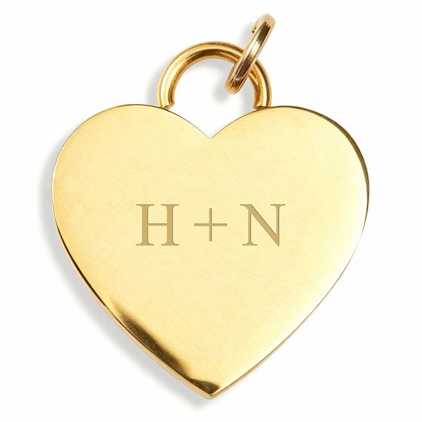 Engravable Jewelry Charms in Gold - 56426