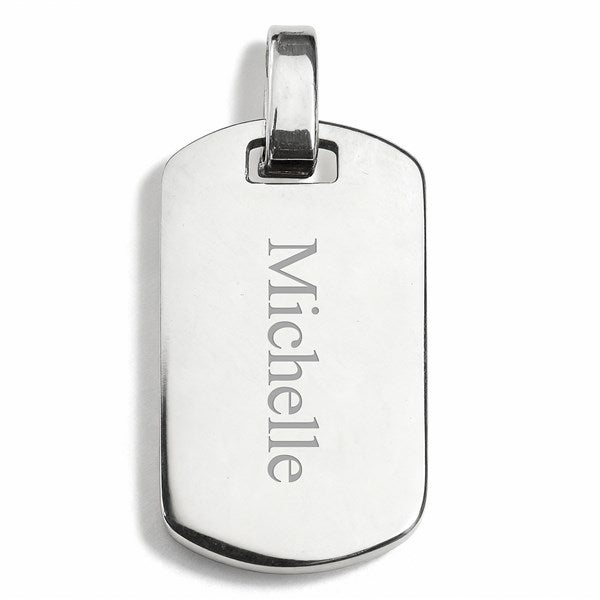 Engravable Jewelry Charms in Silver    - 56427