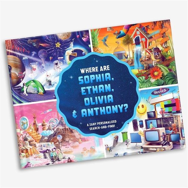 Where's (Name) Personalized Book - 56546D