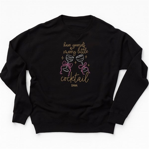 Personalized Holiday Spirits Sweatshirt by Jessie James Decker - 56575