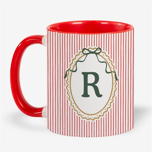 Personalized Striped Initial Mug by Jessie James Decker - 56580