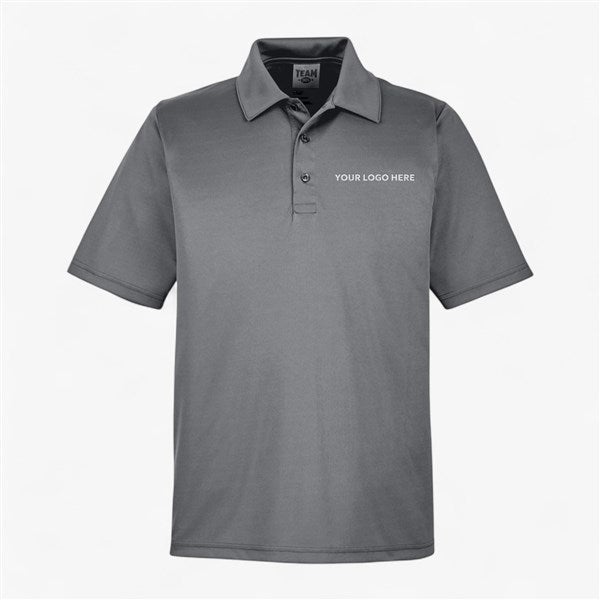 Custom Team 365 Zone Performance Polo - Graphite Grey - 56605
